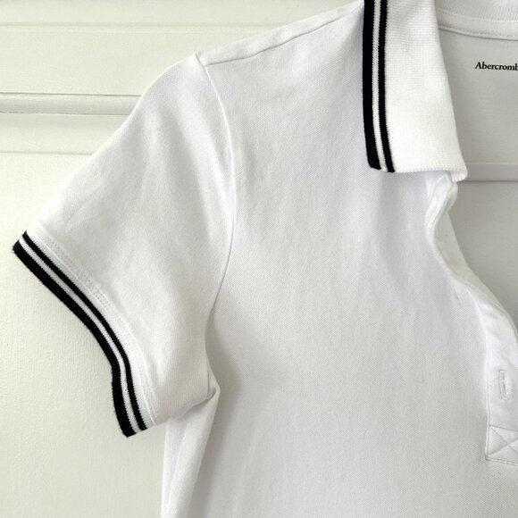 Abercrombie White & Navy Polo Dress - Picture 4 of 6